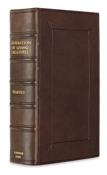 HARVEY, WILLIAM.  Anatomical Exercitations, concerning the Generation of Living Creatures.  1653